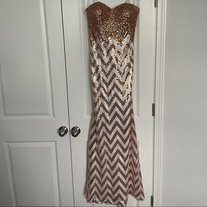 La Femme Prom Dress or Evening Gown